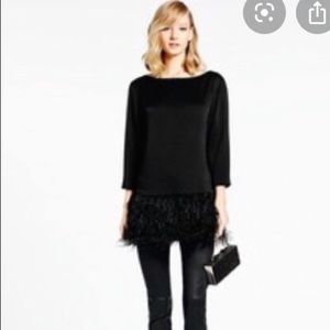 NWT!!!  Beautiful Kate Spade feather top Madison Ave Collection 00